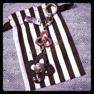 NWT Henri Bendel Foulard Bag Charm